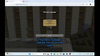 How to make a trade sign in Messcraft!