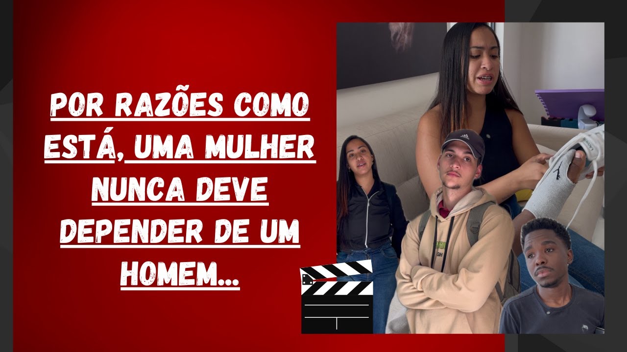 Por razões como está, uma mulher nunca deve depender de um homem...
