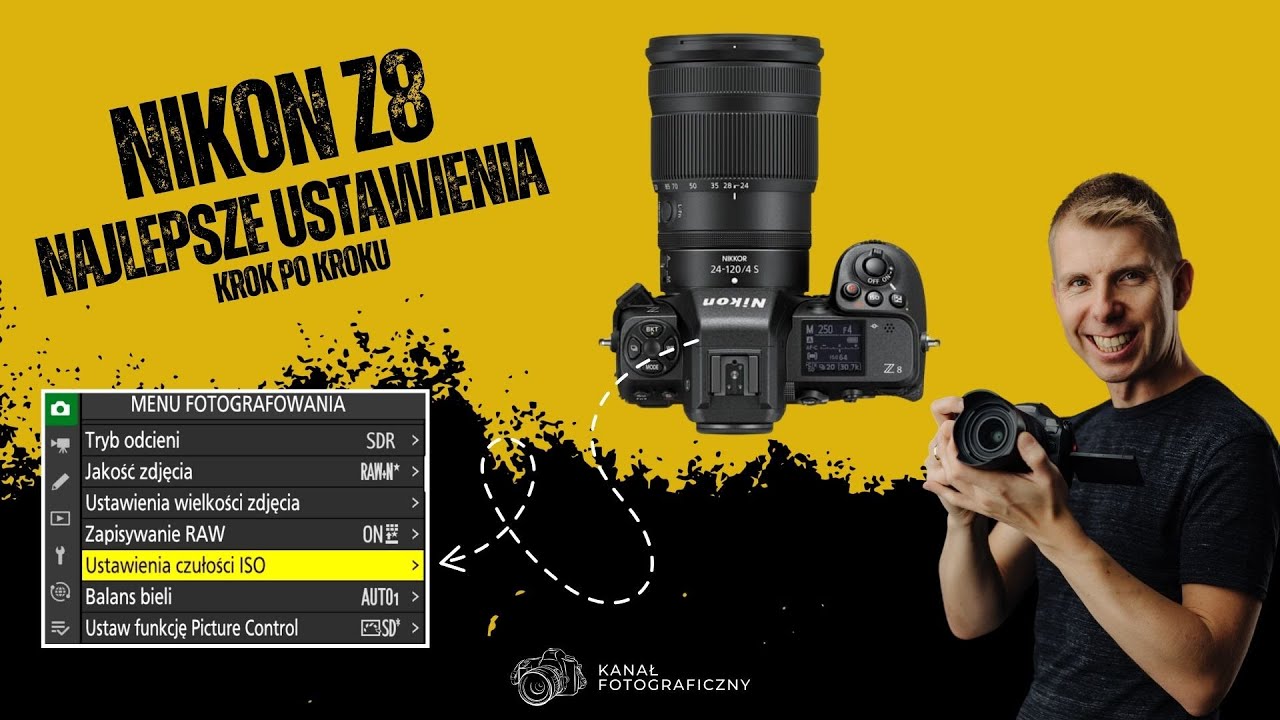Nikon Z8 - Najlepsze ustawienia aparatu krok po kroku | Instrukcja