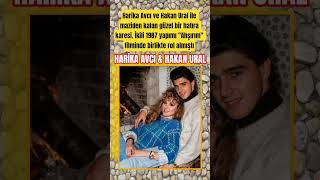 Harika Avcı ve Hakan Ural ile maziden kalan güzel bir hatıra karesi İkili 1987 yapımı Alışırım filmi