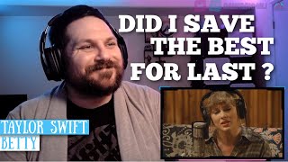 Taylor Swift - Betty | Reaction