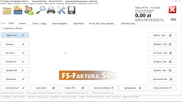 FS-Faktura SQL - Wykonanie archiwizacji danych - FlySoft.pl - SolidneProgramy.pl