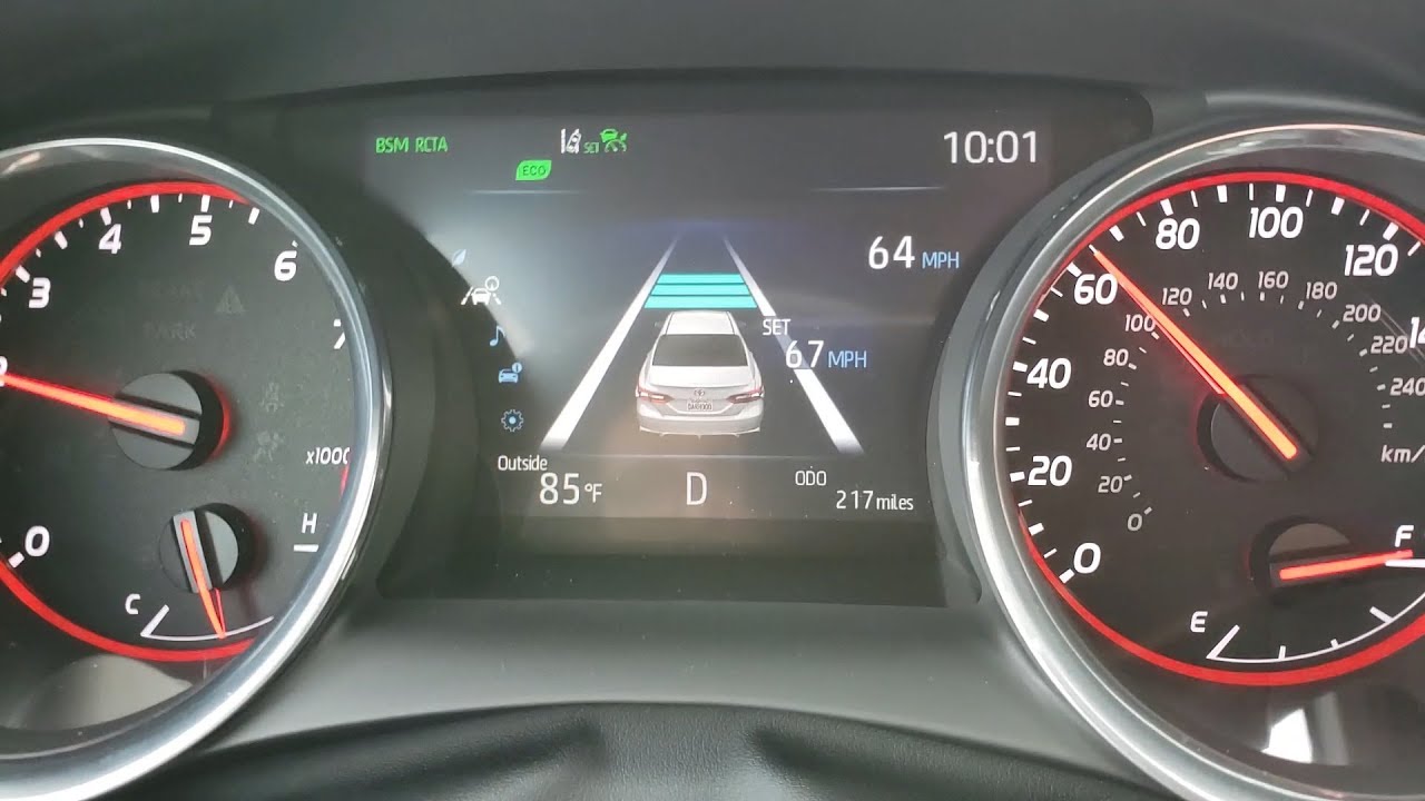 toyota cruise control radar