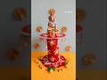 घर पर बनाए सुंदर शिव जी स्टैंड सजावट Ghar per banae Sundar Shiv ji ka stand #homemade #diy #craft