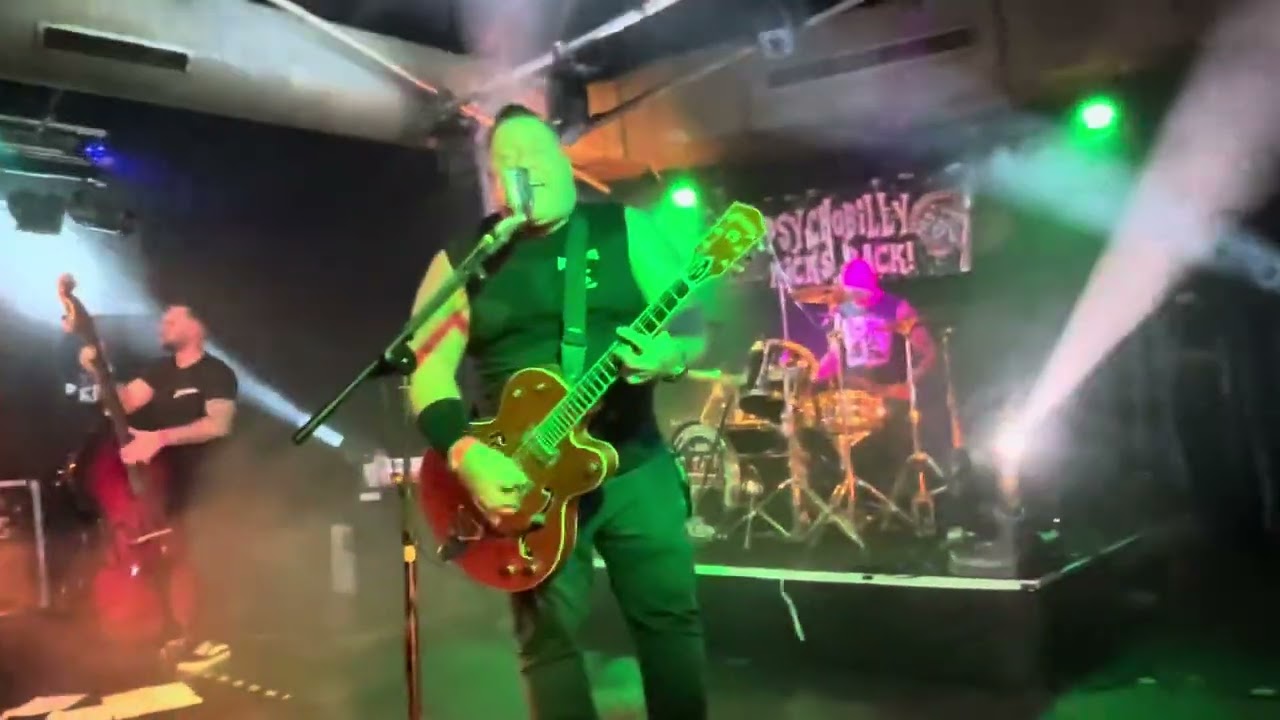 Evil Daltons - Coffin Surfer- Psychobilly Kicks Back 2023 Wuppertal Underground