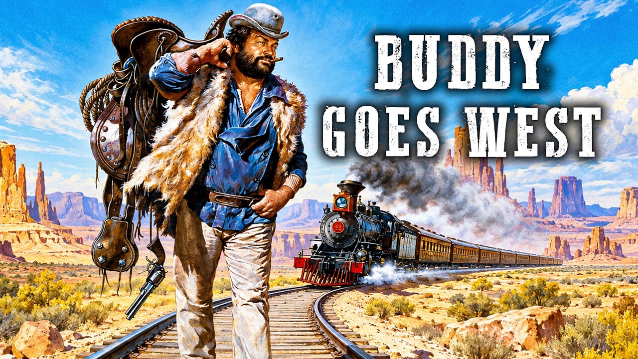 Buddy Goes West | Classic Western | 4K | Bud Spencer | Comedy | Action