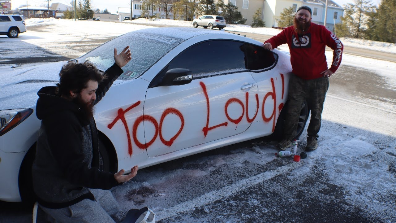 Spray Paint PRANK!! YouTube