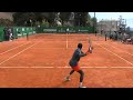 LIVE PRACTICE STREAM: Jannik Sinner Hits With Moise Kouame In Monte-Carlo!