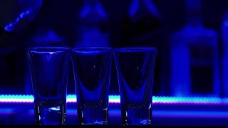 Pouring Three Shots Stock Video