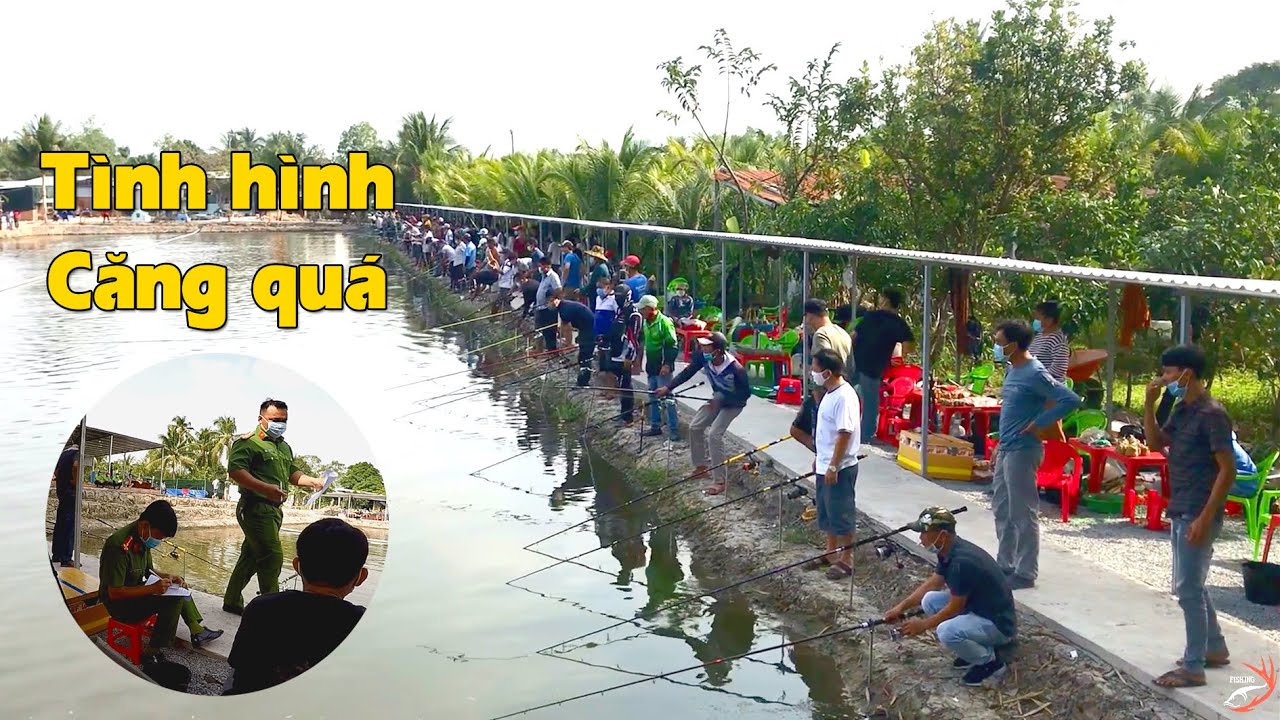 FISHING . ĐANG CÂU GIẢI THÌ BẤT NGỜ MẤY ANH  VÀO VÀ CÁI KẾT.