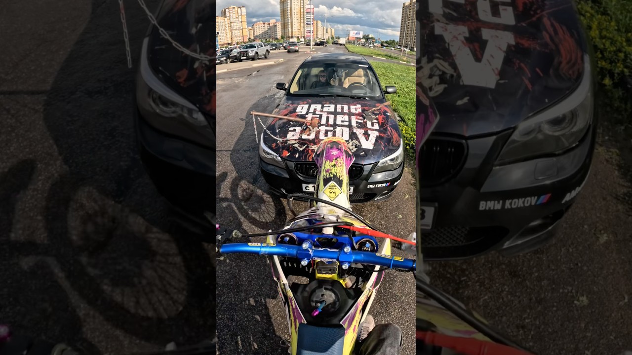 Паркур на самокате