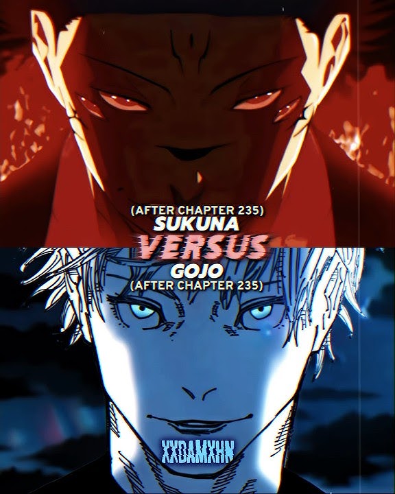 GOJO VS SUKUNA (AFTER CHAPTER 235) #shorts #anime #jujutsukaisen #sukuna #gojo