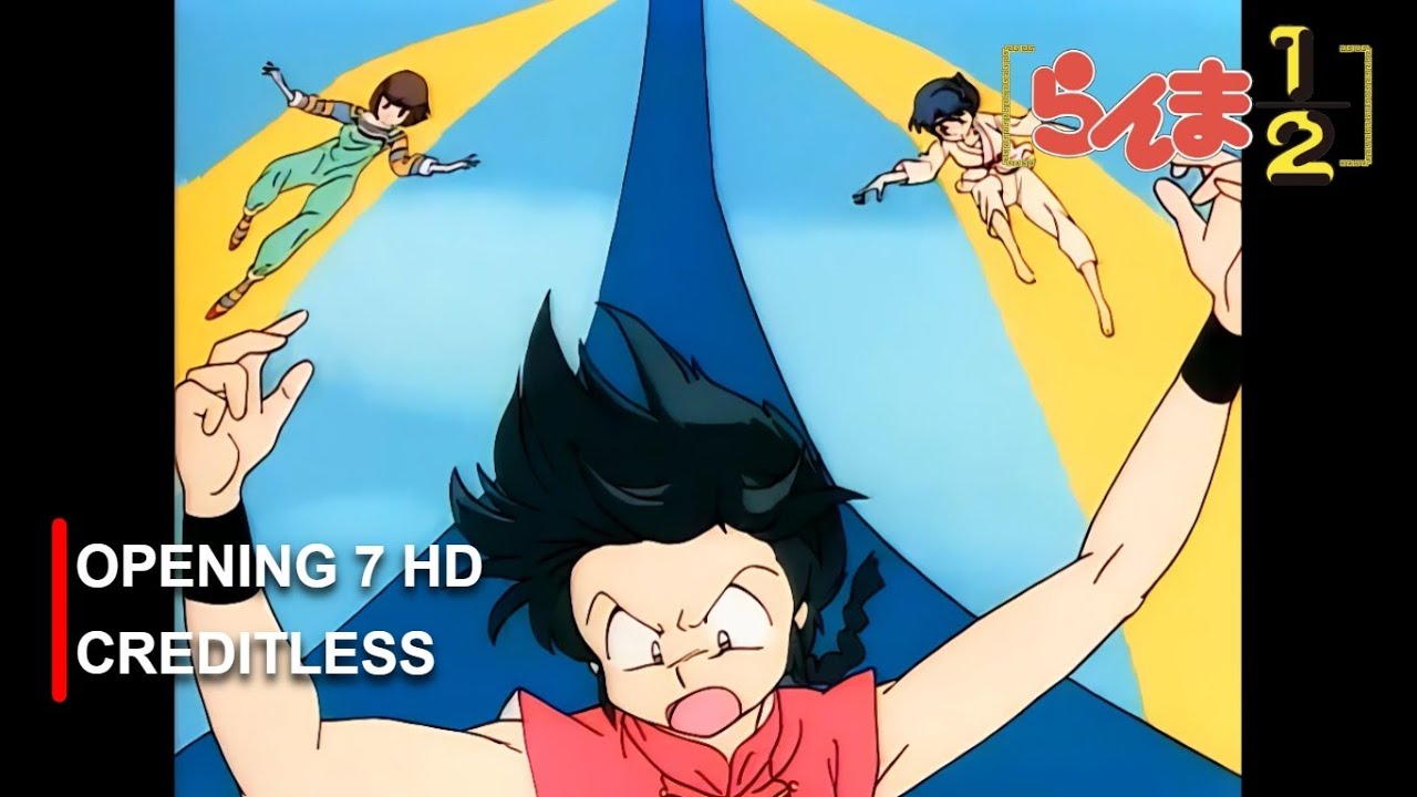 Ranma ½ Opening 7 Creditless  - Love Seeker Can't Stop It - Mejorado con IA