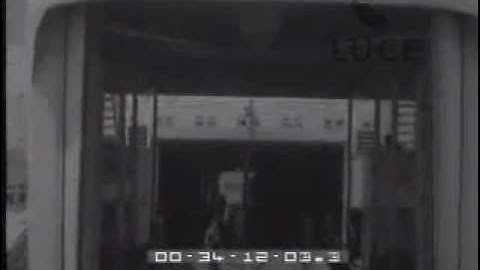 Attraversamento dello Stretto di Messina 1955.