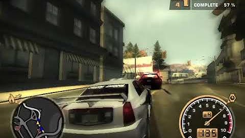 NEED FOR SPEED : MOST WANTED : CHALLENGE  SERIES (17TH CHALLENGE) EAGLE HUNTER GAMEPLAY