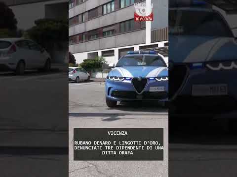 RUBANO DENARO E LINGOTTI D'ORO, DENUNCIATI TRE DIPENDENTI DI UNA DITTA ORAFA | 06/03/2026