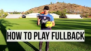 How To Play Fullback in Rugby League | Rugby Skills Tutorial screenshot 4