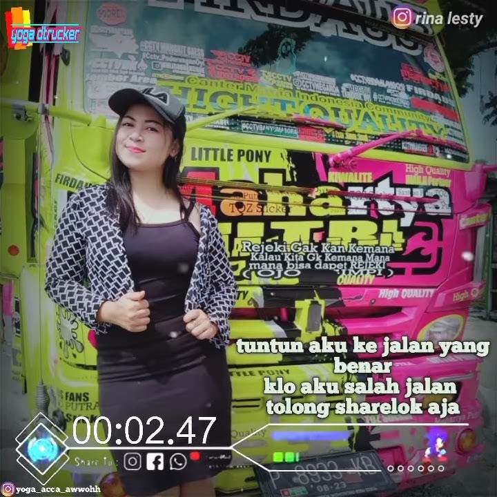 LADIES TRUCK NUSANTARA RINA LESTY || STORY WHATSAPP LADIES TRUCK MBOIS