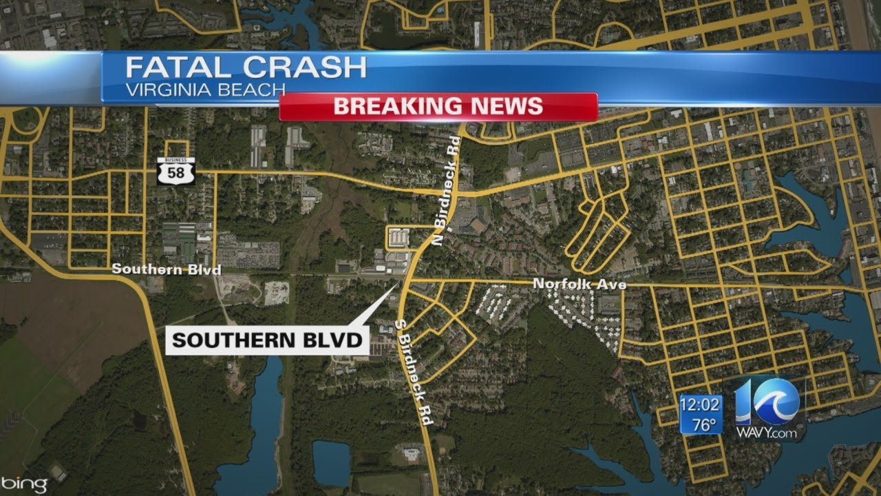 Police investigating fatal crash in Virginia Beach YouTube