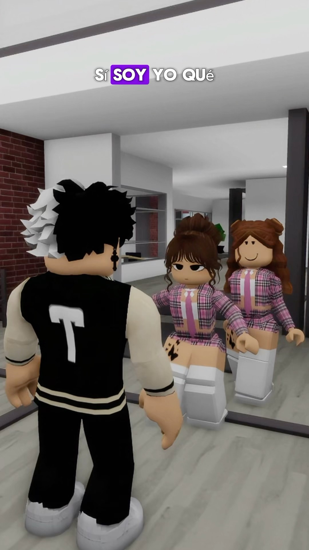 LA CHICA MÁS POPULAR DEL COLEGIO NO ME SOPORTA #roblox #brookhaven #shorts #roleplay #romantic