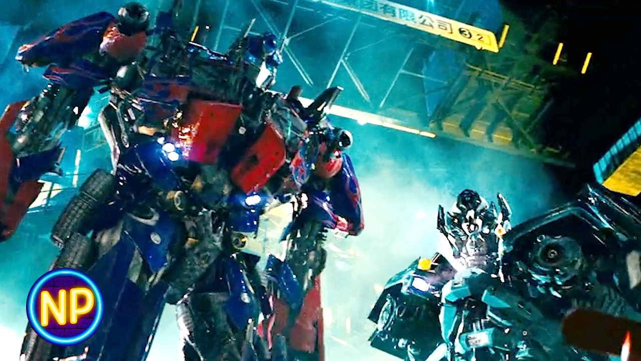 The Autobots Defeat the Decepticons in Shanghai | Transformers: Revenge of the Fallen