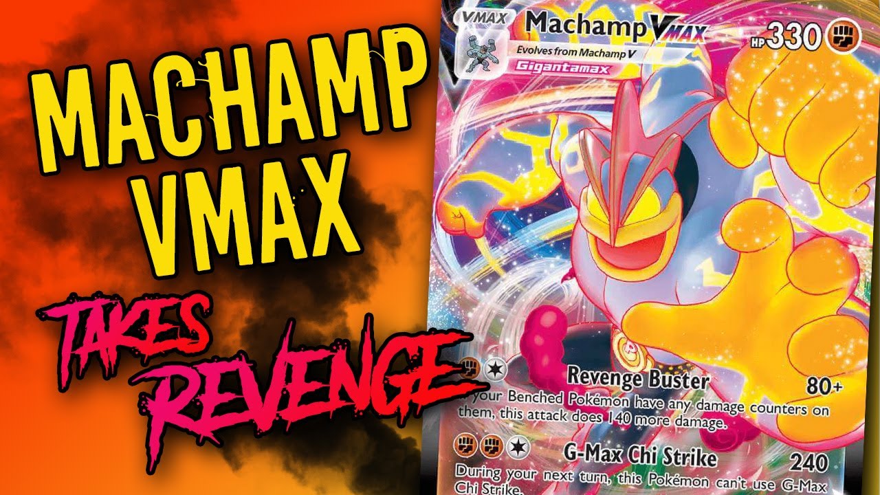 machamp vmax pokemon card TCG Max Chi Strike Machamp VMAX Deck