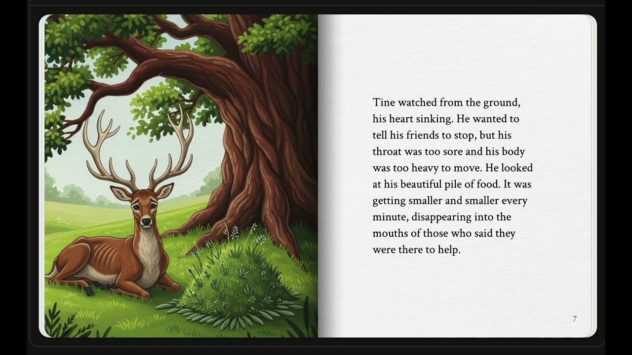 The Sick Stag | Aesop's Fables | Storybook