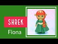 Tema Shrek - Fiona - Modo de Confecção de Todos