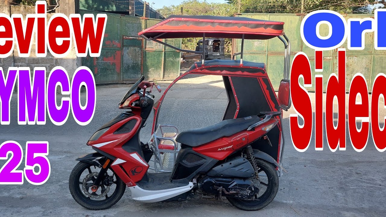 REVIEW! KYMCO 125 Super 8 With Beautiful | Lighweight | By Orly 