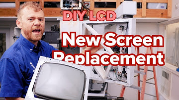 CNC CRT to LCD Replacement Upgrade