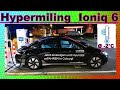 Hyundai Ioniq 6🙋‍♂️super spannende Hypermiling-Video mit 80 km/h auf der Bundesstraße.