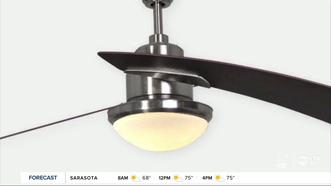 Harbor Breeze Ceiling Fan Sold Exclusively At Lowe S Recalled