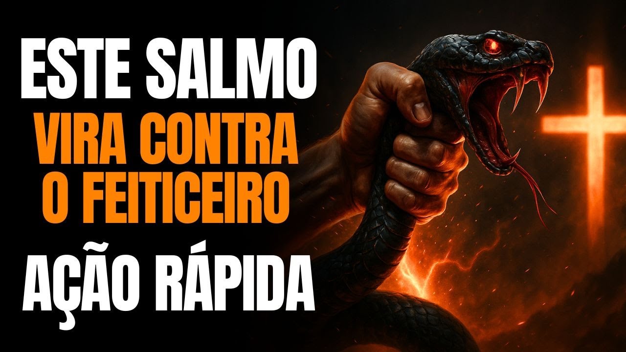 ESTE SALMO VAI QUEBRAR AS OBRAS DO MAL E VIRAR CONTRA O FEITICEIRO