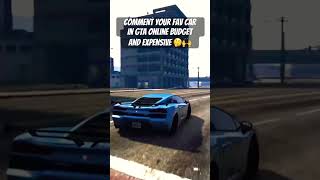 comment your favourite car in gta online #ps5 #gta5 #gtaonline #gtavclips #viral