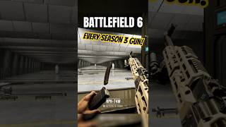 Shooting Every BF6 Season 3 Weapon! | Battlefield 6 Firing Range #battlefield6 #bf6 #shorts #redsec