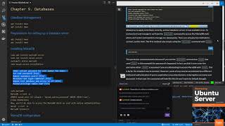 Mastering Ubuntu Server 18.04  Ch 9 section 3 Installing MariaDB