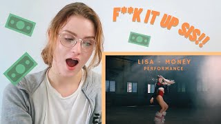 LISA - 'MONEY' EXCLUSIVE PERFORMANCE VIDEO | REACTION!💸