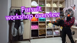 Fursuit workshop overview / Обзор фурсьют мастерской