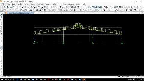 how to design steel structure in sap2000 v18 combine
