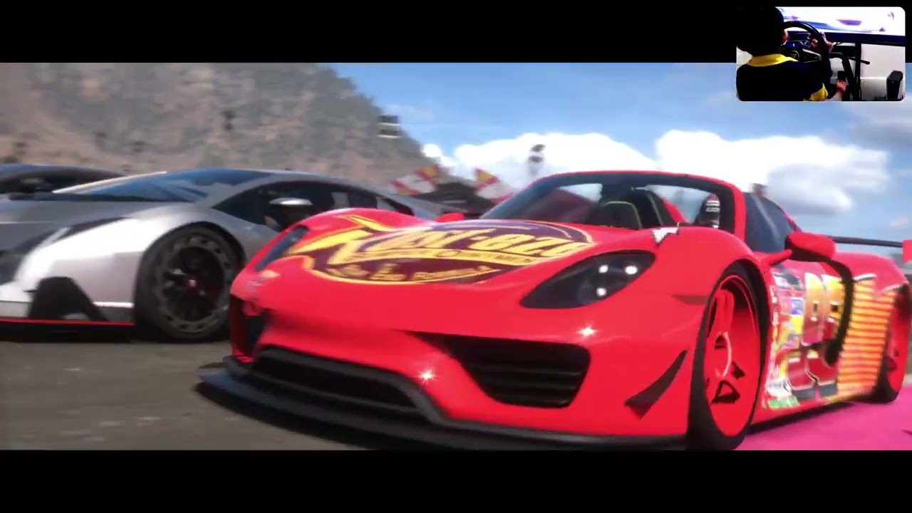 Lightning McQueen Ride! 🏎️😂 Cool Kid Driving an Exotic Car in the Simulator!