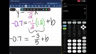 Lesson 5-1: Writing Equations in Slope Intercept form (find y intercept)
