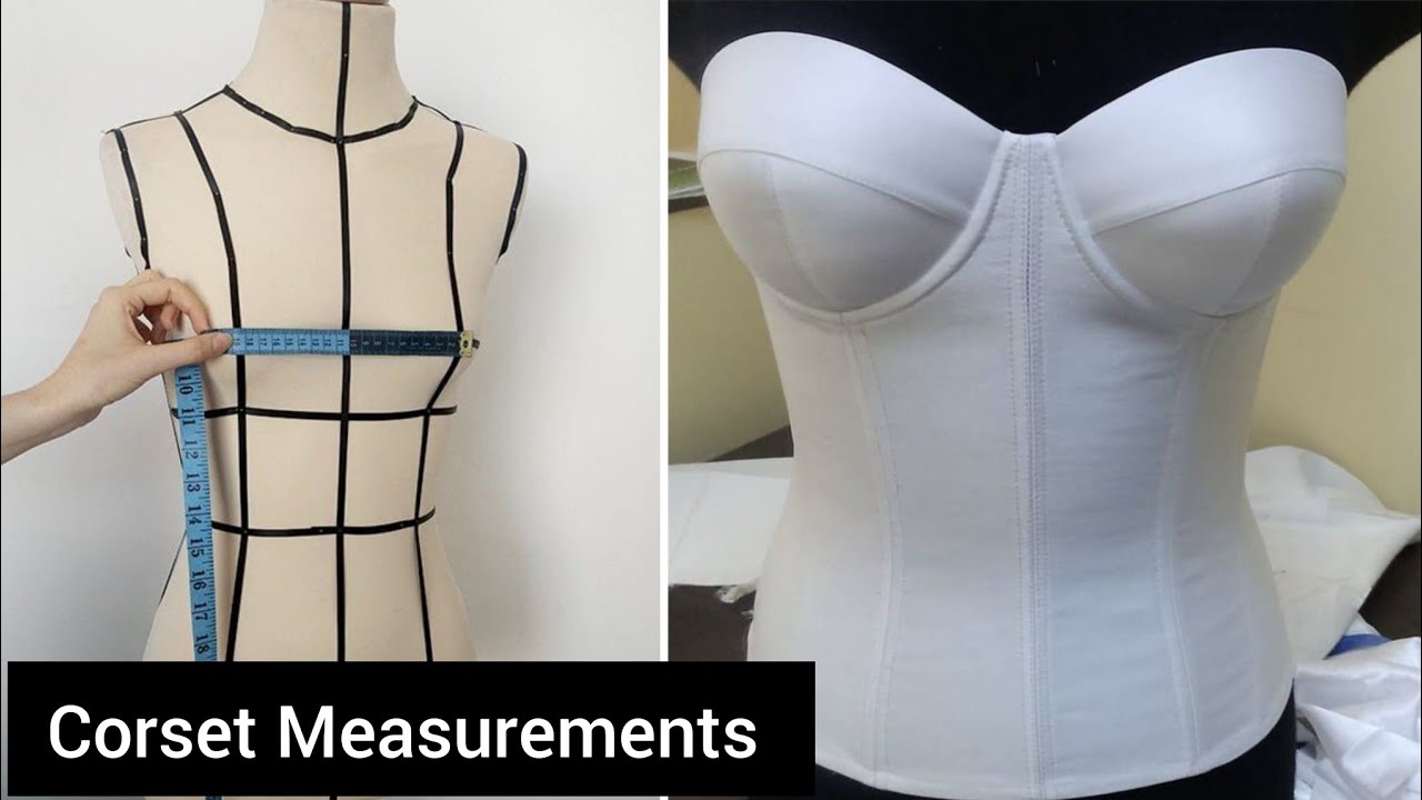 HOW TO TAKE CORSET / BUSTIER MEASUREMENTS (detailed) 