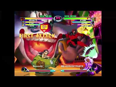 MvC2: Romneto - Magneto/Tron 100% Sequence (4F/Crossup/6F) .:6.8.22:.