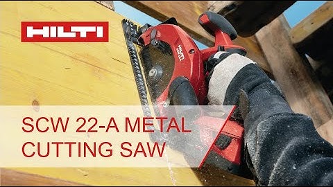 Hilti SCW 22-A Cordless circular saw