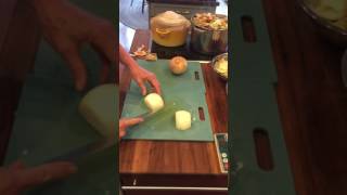 Nell's Soup Shares Lesson 4 - Knife Skills Continued