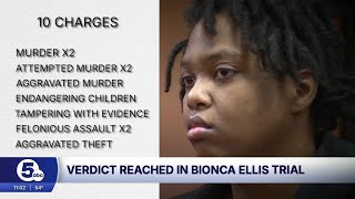 Jury finds Bionca Ellis guilty on all charges for fatally stabbing 3-year-old