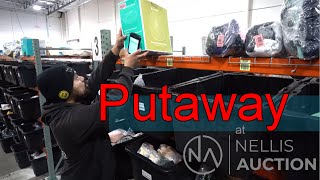 Is this Job For You? "Putaway" at Nellis Auction