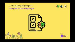Step 5 -   Install Playwright Using VS Code Terminal | How to setup Playwright