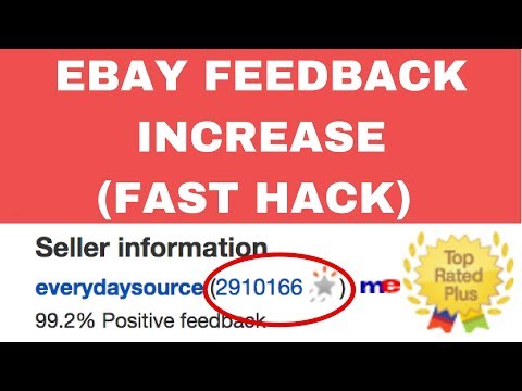How To Increase eBay Feedback -  FAST HACK !