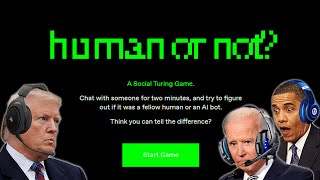 US Presidents Play Human Or Not